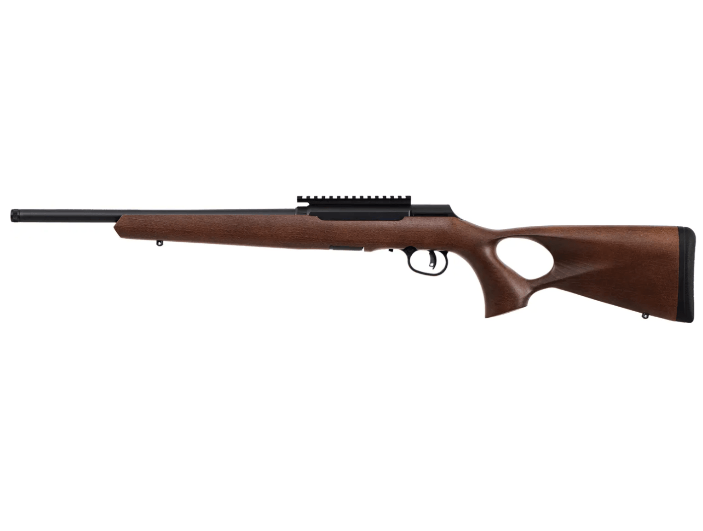 Гвинтівка Savage A22 Timber Thumbhole 18" кал. 22LR Фото 3
